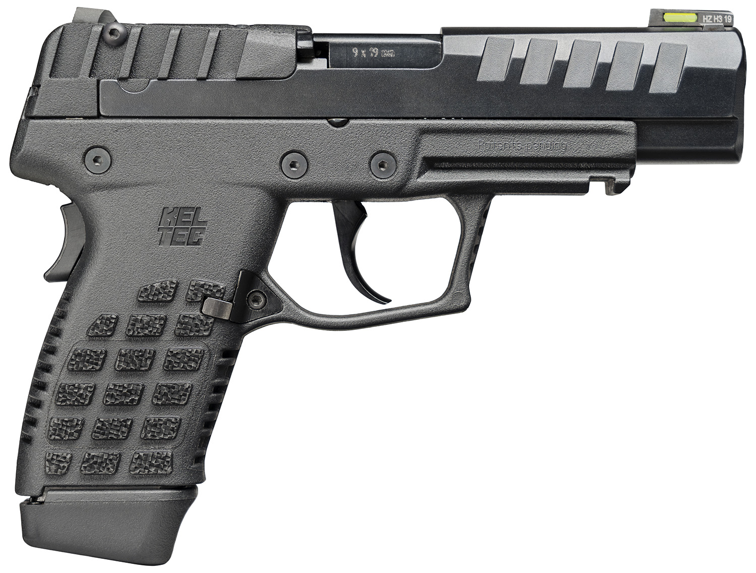 Kel-Tec P15BLK 9mm Striker-Fired Pistol, 4-Inch Barrel-img-0