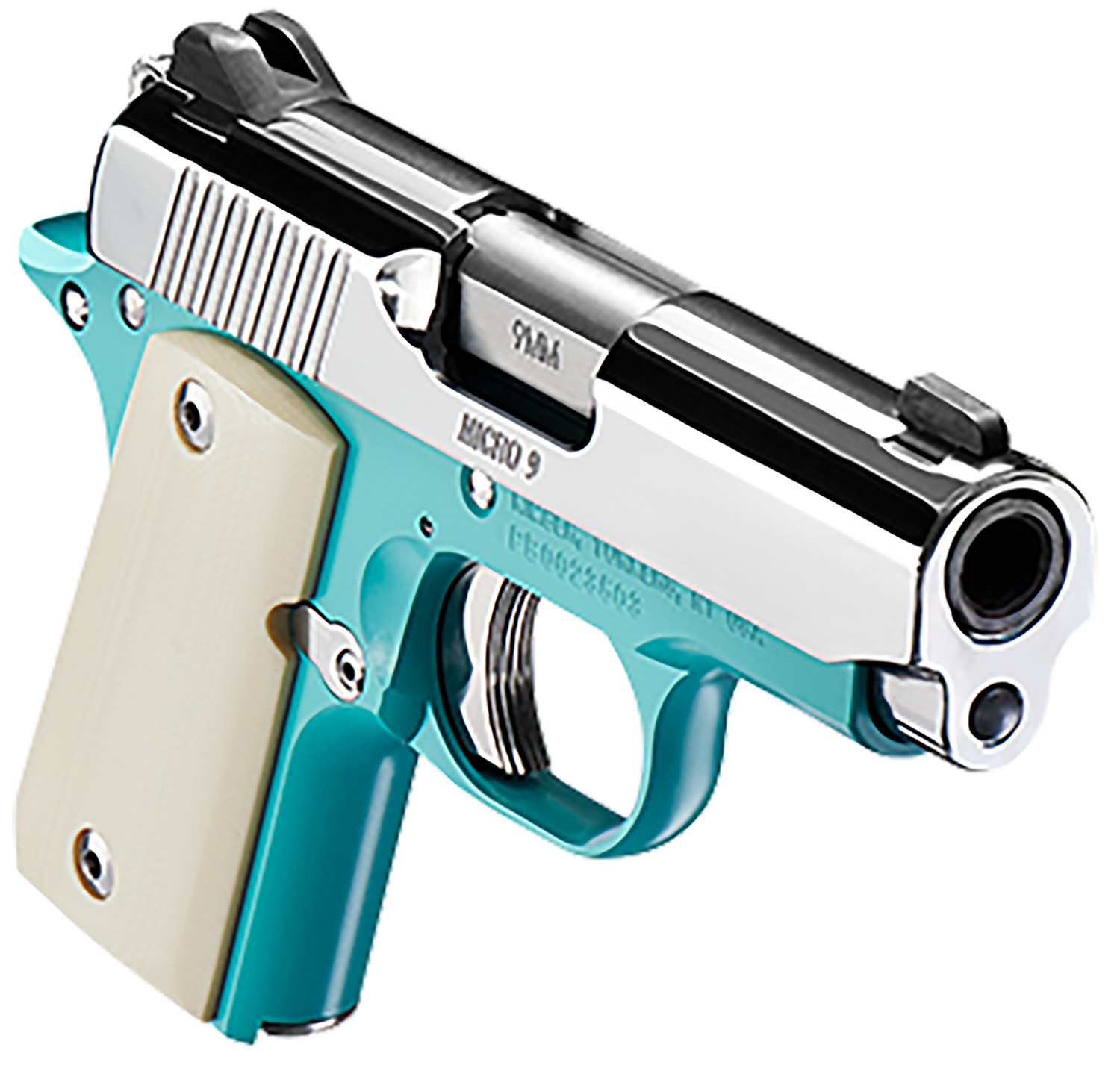 Kimber Micro 9 Bel Air Blue 9mm Pistol, Part Number 3700647-img-2