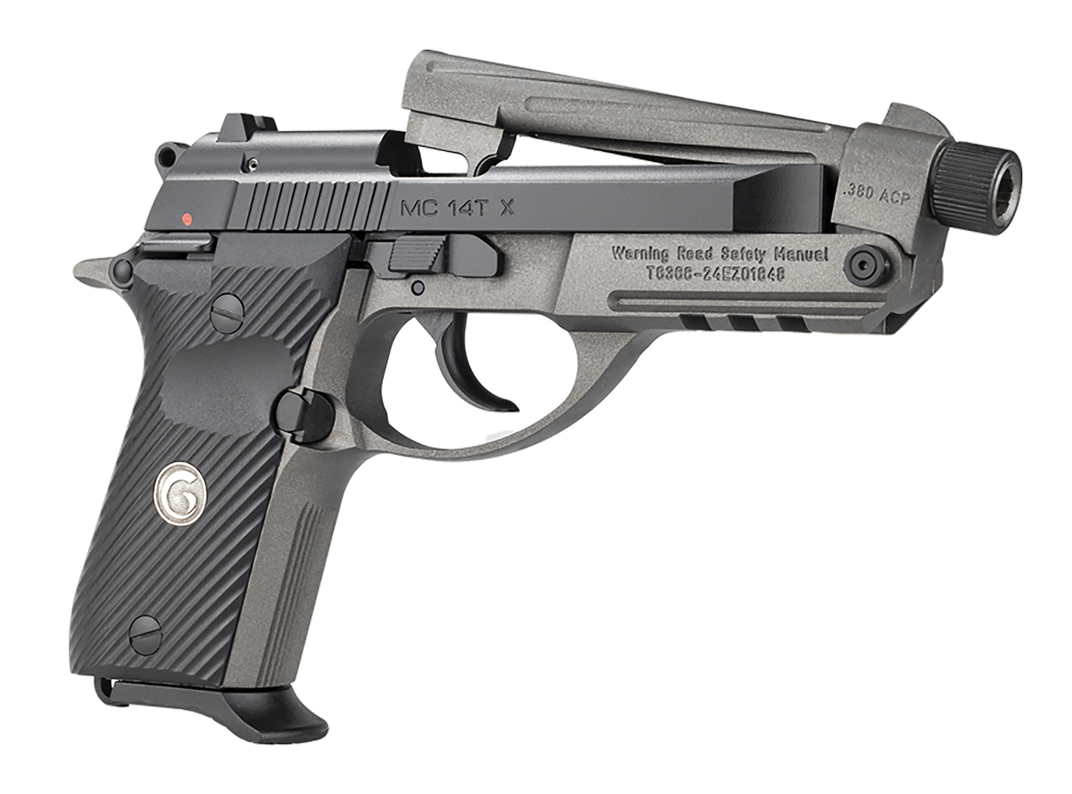 EAA Girsan MC 14T X 390890 Tip-Up .380 ACP Pistol-img-2