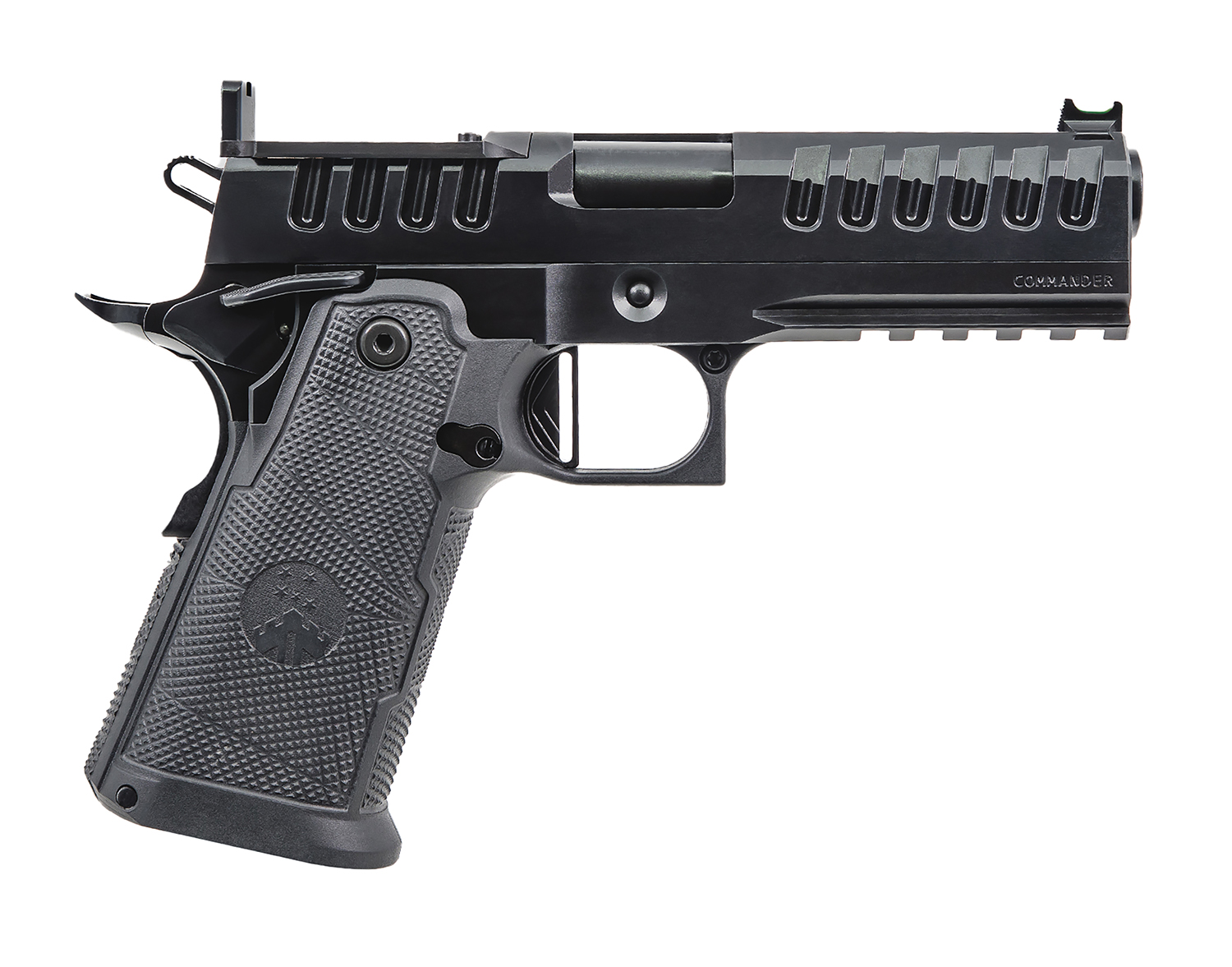 Watchtower Firearms Apache 9mm Commander 1911 Pistol, APACHE9MMCMNDRBLK-img-0