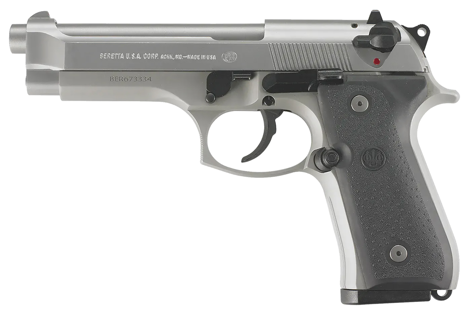 Beretta USA 92FS Inox 9mm DA/SA Pistol, JS92F510-img-1