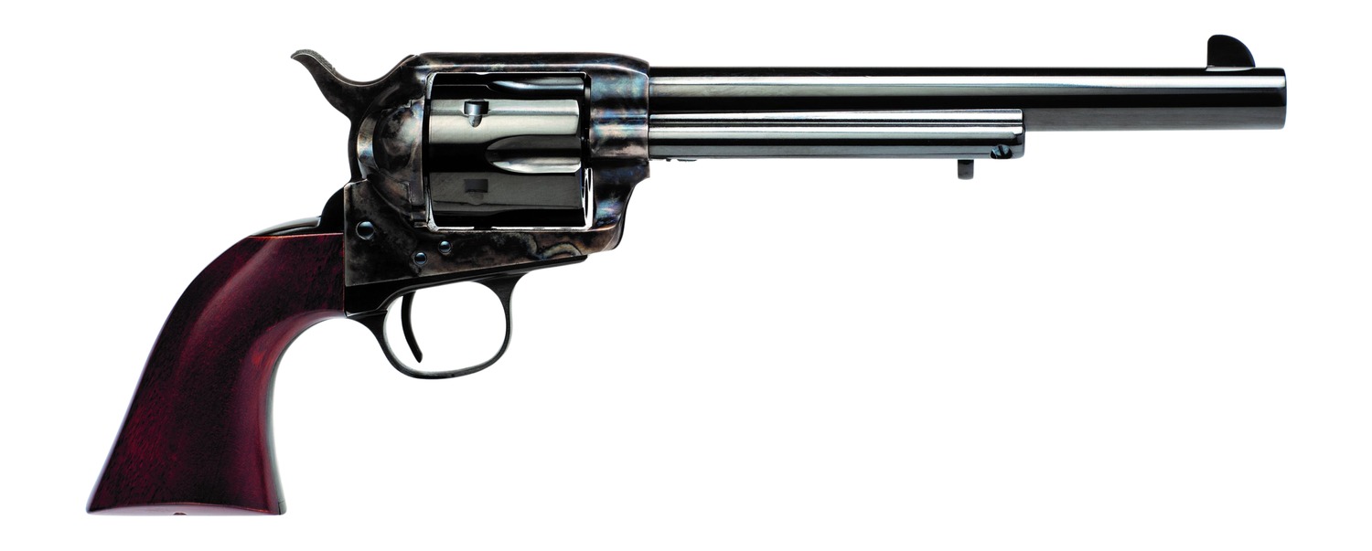 Cimarron Buffalo Soldier Nettleton 45 Colt Revolver, 7.5-Inch-img-0