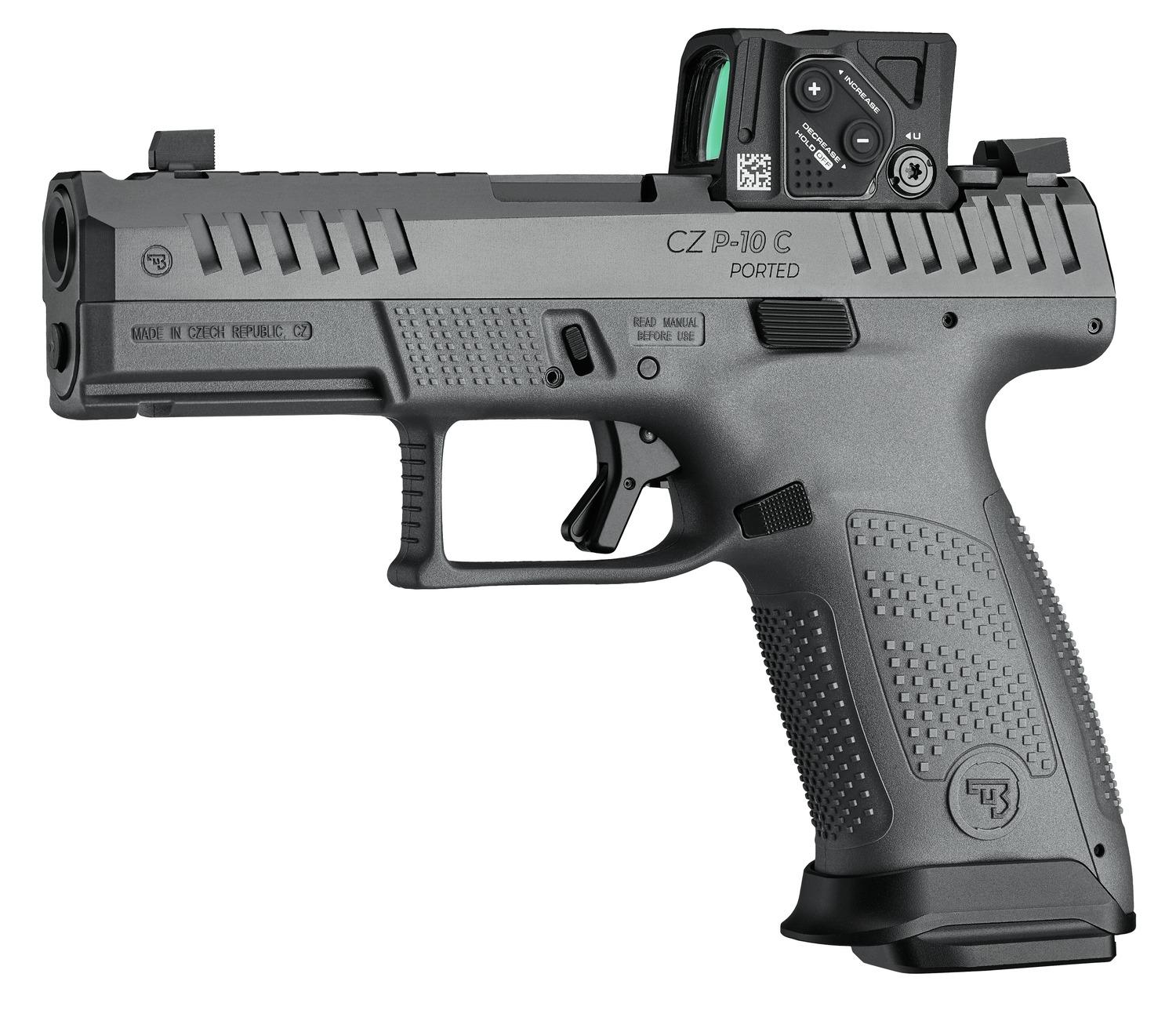 CZ P-10 C OR Ported 9mm Pistol with Aimpoint COA, Part 91582-img-0