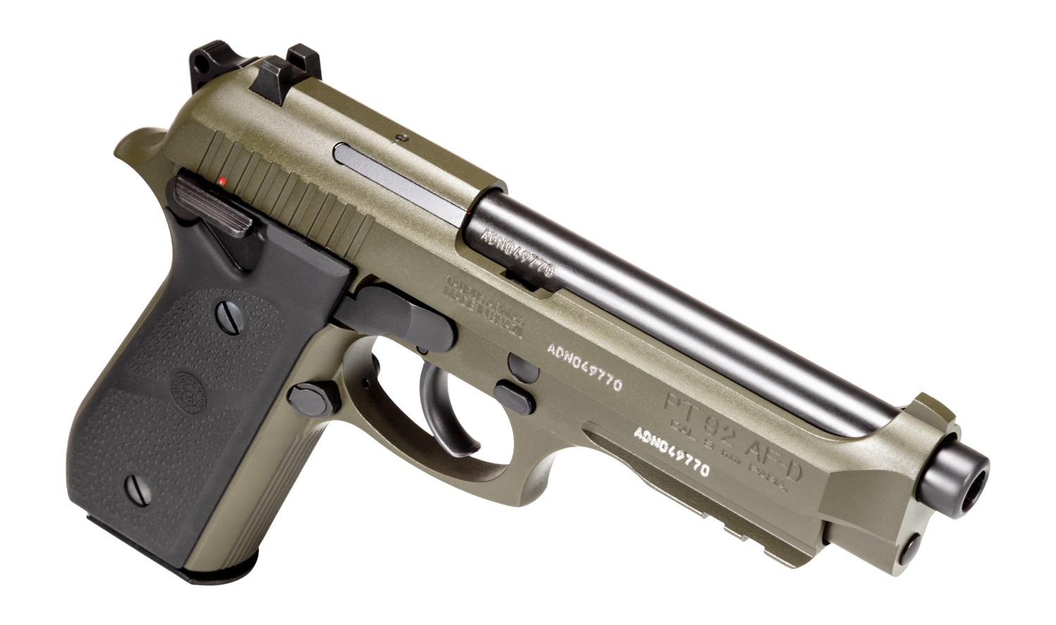Taurus 92 9mm DA/SA Pistol, OD Green Cerakote, 1-92015T-H-img-2