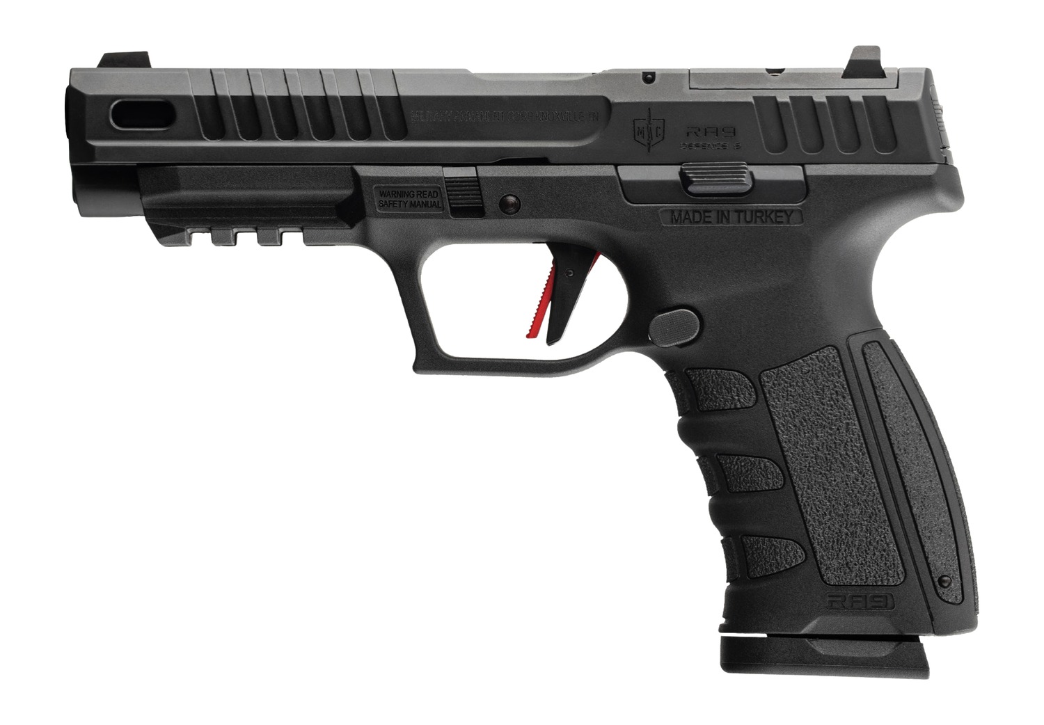 MAC 15000602  RA9 DEFENSE S 9MM 4.75" 17R BLK-img-1